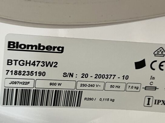 Tørretumbler BLOMBERG BTGH473W2
