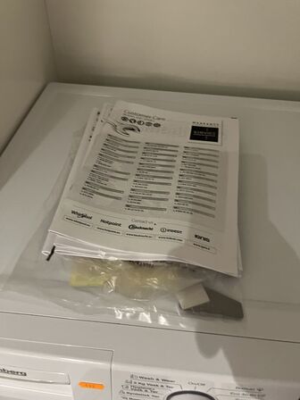 Vaske/tumblermaskine BLOMBERG BWD384W2