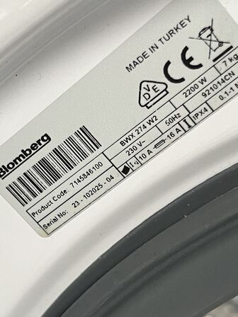 Vaskemaskine BLOMBERG BWX274W2