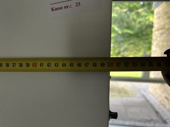 Skab m. aflåselige rum (engangskoder) 50x200x160 cm