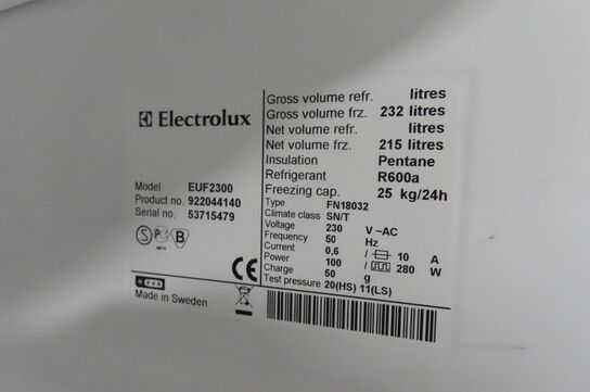 Fryseskab ELECTROLUX EUF2300