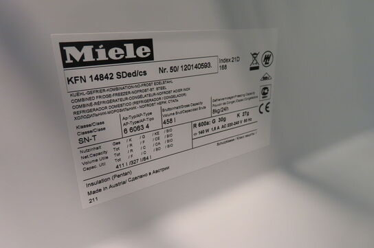 Køle/fryseskab MIELE KFN 14842