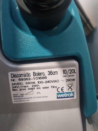 Gulvvasker WETROK Discomatic Bolero