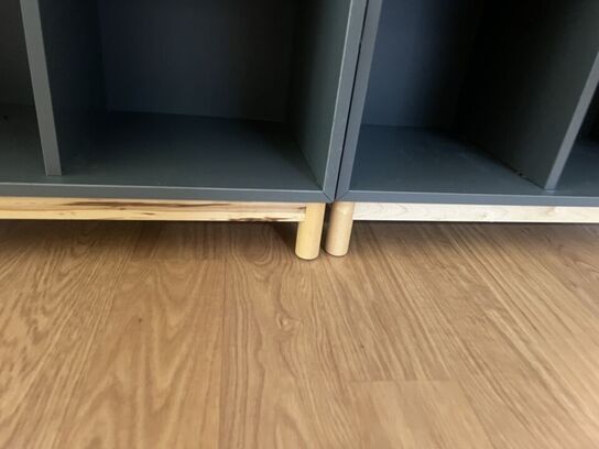 2 stk. reoler 70x35x80 cm