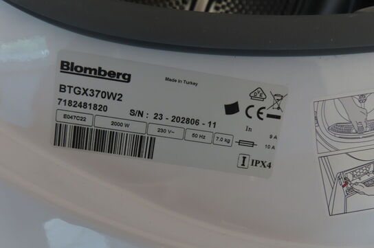 Tørretumbler BLOMBERG BTGX370W2