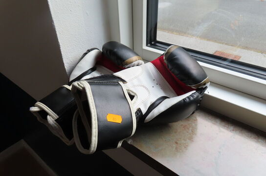 Boksepude m. handsker