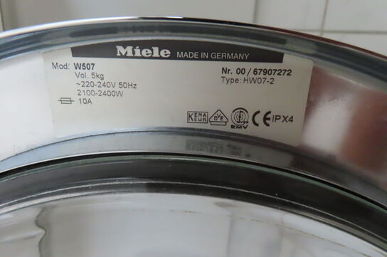 Vaskesøjle MIELE T4122 samt W507