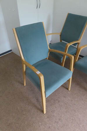 3 stk. spisebordsstole/lænestole