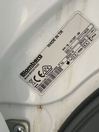 Vaskemaskine BLOMBERG BWG474W0