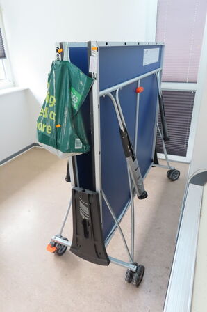 Bordtennisbord inkl. tilbehør