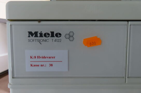 Vaskesøjle MIELE T4122 samt W507