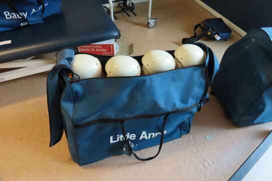 4 stk. træningsdukker - øvre torso mand