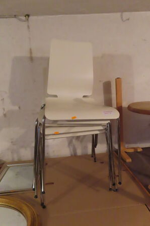 5 stk. stabelstole