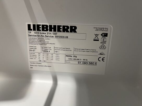 Køleskab LIEBHERR TP 1410