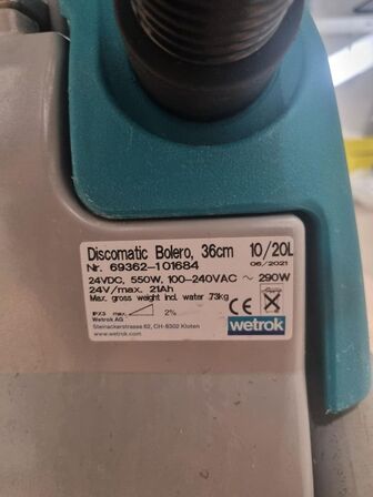 Gulvvasker WETROK Discomatic Bolero