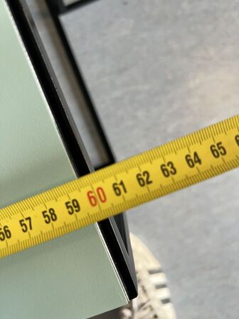 2 stk. borde 60x60x43 cm