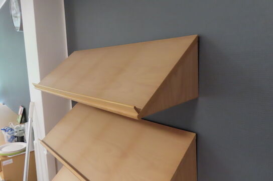 5 stk. displayhylder