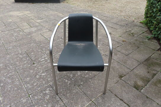 6 stk. TRIP TRAP OCEAN havestole m. tilhørende bord (betonplade)