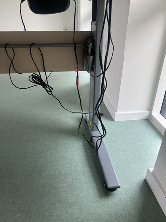 Elhæve/sænkebord 80x160 cm