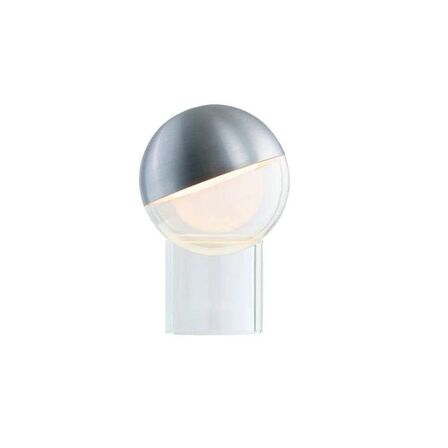 Frandsen pila bærbar led-bordlampe med batteri aluminiumfarve(ubrugt)