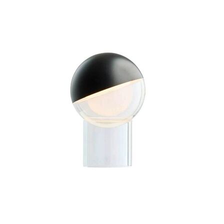 Frandsen pila bærbar led-bordlampe med batteri sort(ubrugt)
