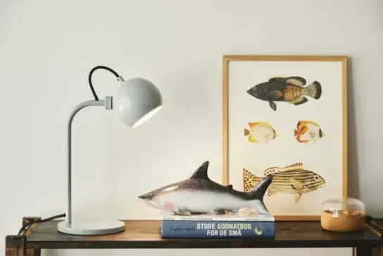 4 stk. frandsen ball bordlampe glossy mint(ubrugt)