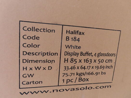 Skænk NOVASOLO HALIFAX B 184