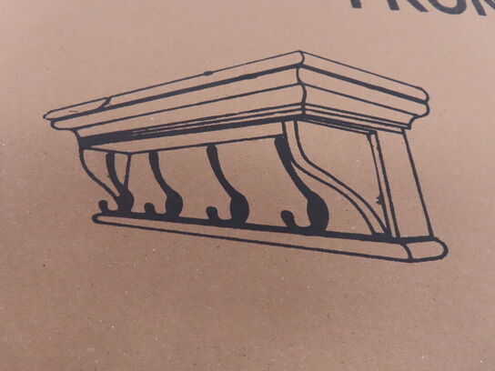 Knagerække NOVASOLO HALIFAX D 168