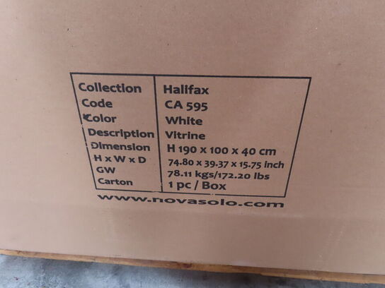 Vitrineskab NOVASOLO HALIFAX CA 595