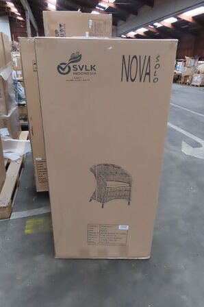 2 stk. Havestole NOVASOLO WICKERWORKS CR 08