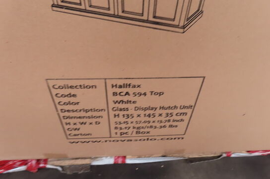 Vitrineskab NOVASOLO HALIFAX BCA 594