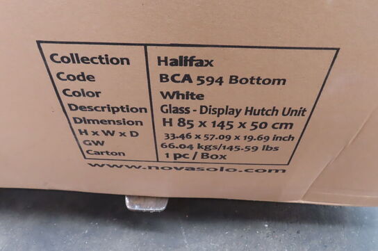 Vitrineskab NOVASOLO HALIFAX BCA 594