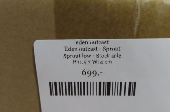 3 stk vaser  EDEN OUTCAST