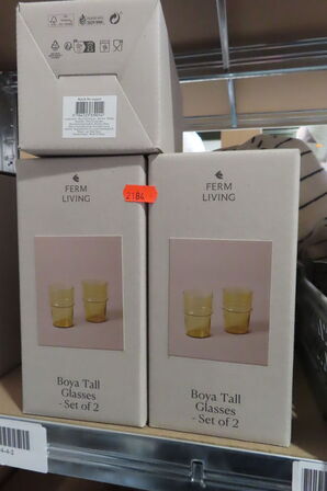 10 stk BOYA TALL GLASSES FERM LIVING
