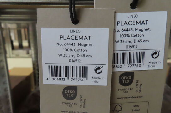 3 stk LINEO PLACEMAT