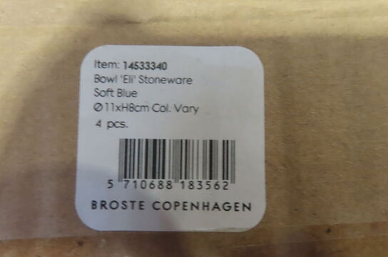 6 stk skåle BROSTE COPENHAGEN