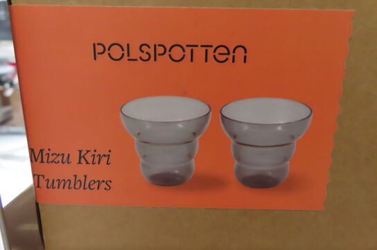 6 stk MIZU KIRI TUMBLERS POLSPOTTEN