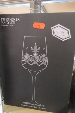 4 stk vinglas FREDERIK BAGGER