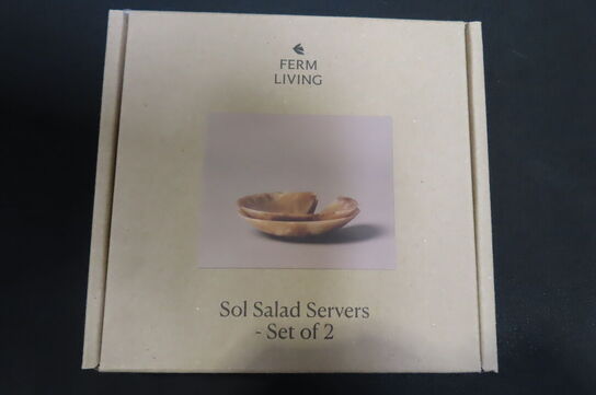 6 stk SOL SALAD SERVERS FERM LIVING