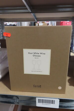 4 stk HOST WHITE WINE GLASSES FERM LIVING