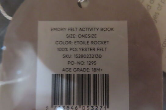 Evighedskalender BATJUMA og EMORY FELT ACTIVITY BOOK