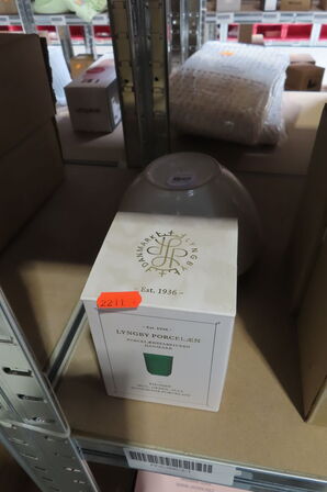Kaffekop LYNGBY PORCELÆN og skål BROSTE COPENHAGEN