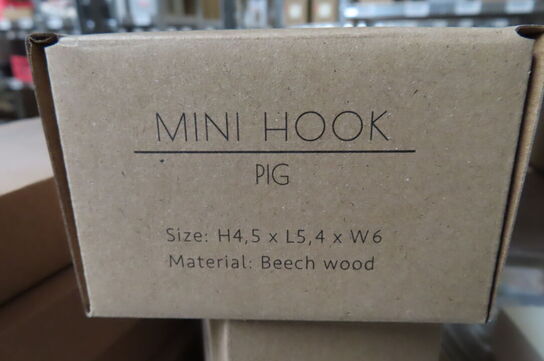 Diverse stearinlys samt 3 stk mini hook ESTER & ERIK