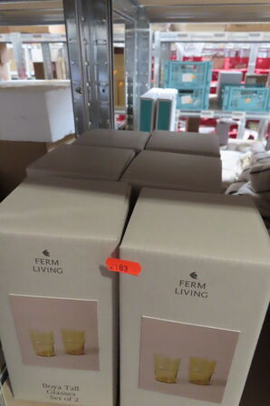 12 stk BOYA TALL GLASSES FERM LIVING