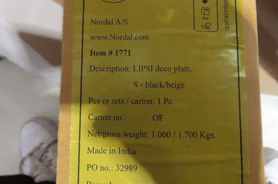 LIPSI DECO PLATE NORDAL