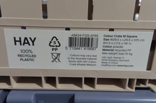 Opbevaringskasser  HAY OG MADE CRATE