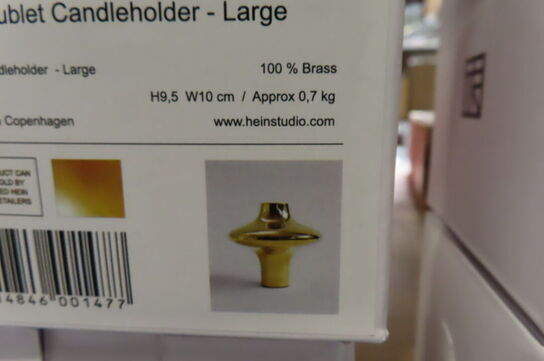 2 stk DOUBLET CANDLEHOLDER HEIN STUDIO