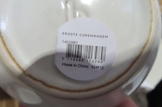 Kaffekop LYNGBY PORCELÆN og skål BROSTE COPENHAGEN