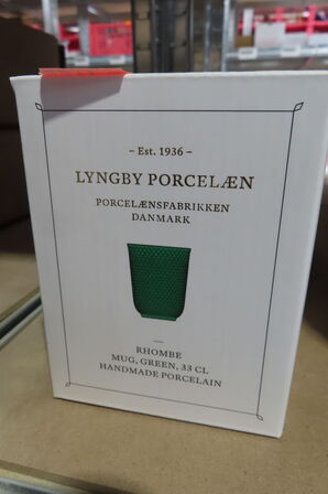 Kaffekop LYNGBY PORCELÆN og skål BROSTE COPENHAGEN