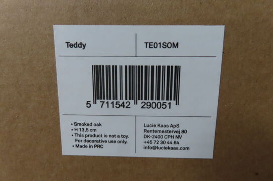 4 stk TEDDY figurer LUCIE KAAS